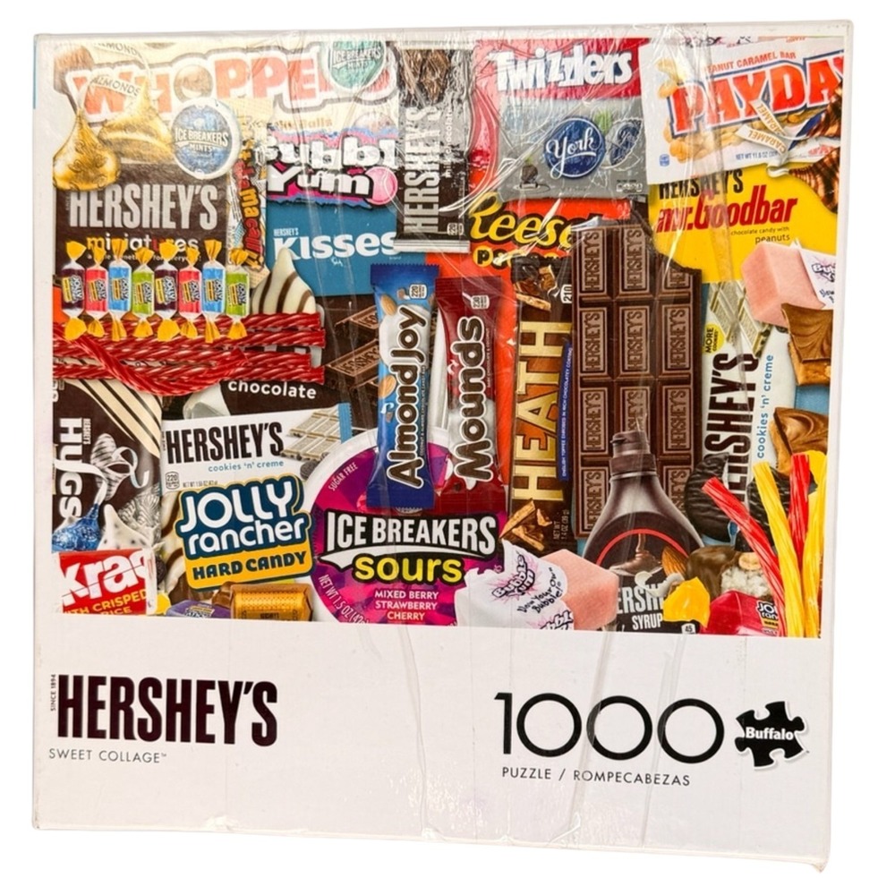 Buffalo Games 1000-Piece Hershey's Sweet Collage Interlocking Jigsaw Puzzle